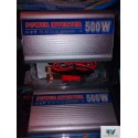 POWER INVERTER INVERSOR 12V. / 220V. 500W. 