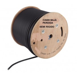  CABLE COAXIAL BAJA PERDIDA CK400 TIPO RG8/RG213/LMR400