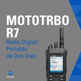 MOTOROLA R-7 ENABLE VHF 136/174 mhz. (reemplazo 8550E) GPS